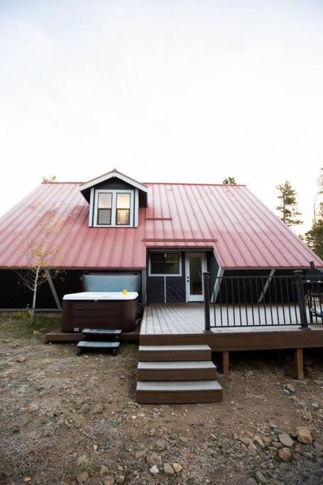 Little Gem Lodge Unique Mtn A-Frame W Hot Tub Black Hawk Exteriér fotografie